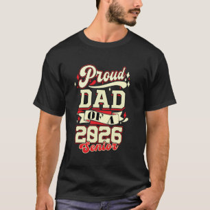Abschluss Stolz Vater von Klasse 2026 Abiturient T-Shirt