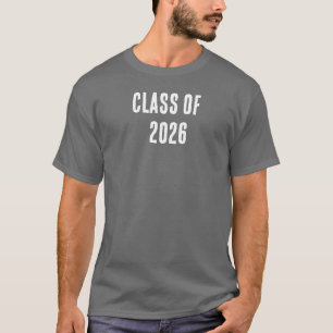 Abschluss-T-Shirt Klasse 2026 Senior 2026 T-Shir T-Shirt