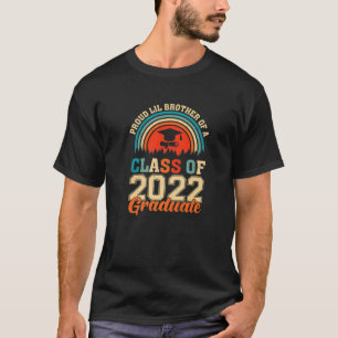 Abschluss T-Shirt Stolz Lil Bruder einer Klasse vo