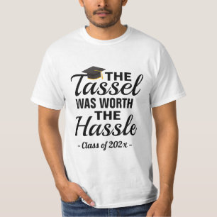 Abschluss-T-Shirt 'Tassel Worth The Hassle' T-Shirt