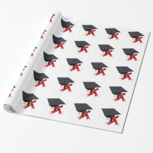 Abschluss-Tag durch Janz Weiß Geschenkpapier