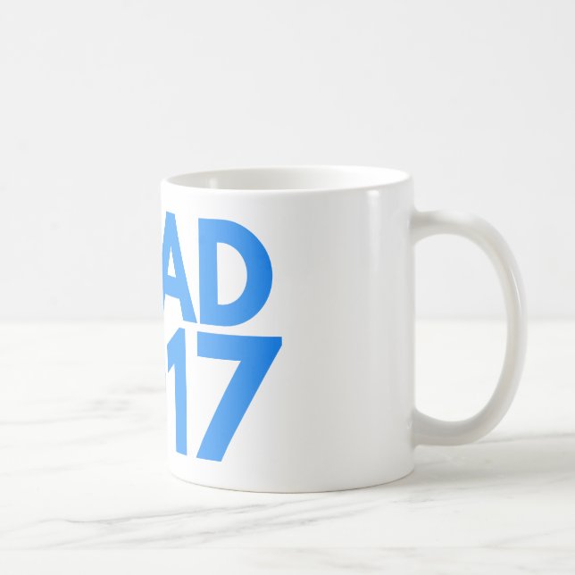 Abschluss-Tasse 2017 Kaffeetasse (Rechts)