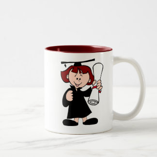 Abschluss-Tasse Zweifarbige Tasse