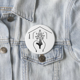Abschluss: Träume in einem kraftvollen Slogan Button