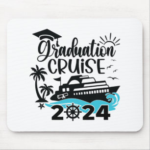 Abschluss Trip Cruise 2024 Schifffahrt Party Kreuz Mousepad
