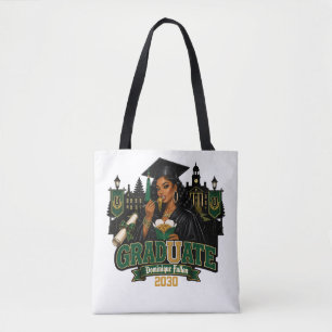 Abschluss U hat Grün Goldene Abschlussfeier für Tasche