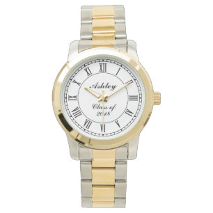 Abschluss-Uhr-Damen klassisch Armbanduhr