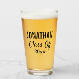 Abschluss Uni Graduate Moderne Typografie Glas