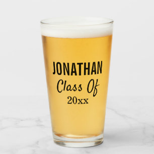 Abschluss Uni Graduate Moderne Typografie Glas