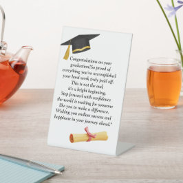 Abschluss Universell Design für alle Altersgruppen Sockelschild