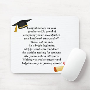 Abschluss - Universelles Design für alle Altersgru Mousepad