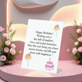 Abschluss - Universelles Design für alle Altersgru Sockelschild