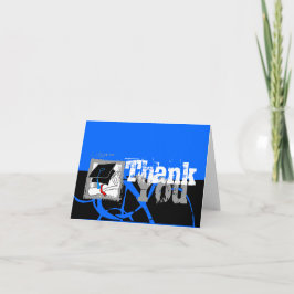 Abschluss Vielen Dank, dass Sie ein Diplom 4 Dankeskarte