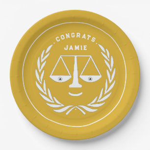 Abschluss von Law School Gold Paper Teller