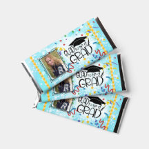 Abschluss w Foto Candy Bar Wrapper Gastgeschenke
