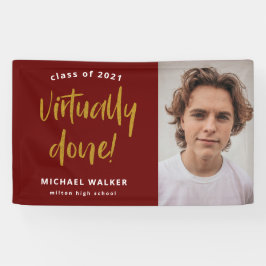 Abschluss-Werbebanner Banner