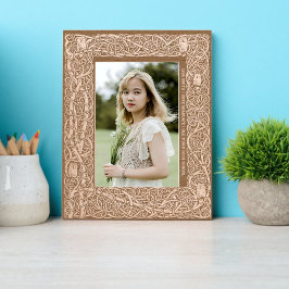 Abschluss-Wise-Öle in Baumgrenzen Geätzte Rahmen