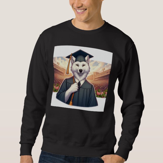 Abschluss Wolf Sweatshirt (Vorderseite)