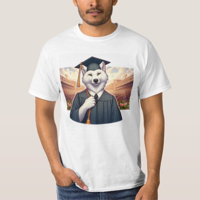 Abschluss Wolf T-Shirt (Vorderseite)
