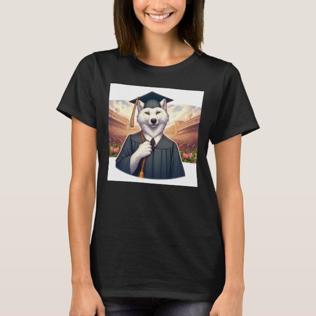Abschluss Wolf T-Shirt (Vorderseite)
