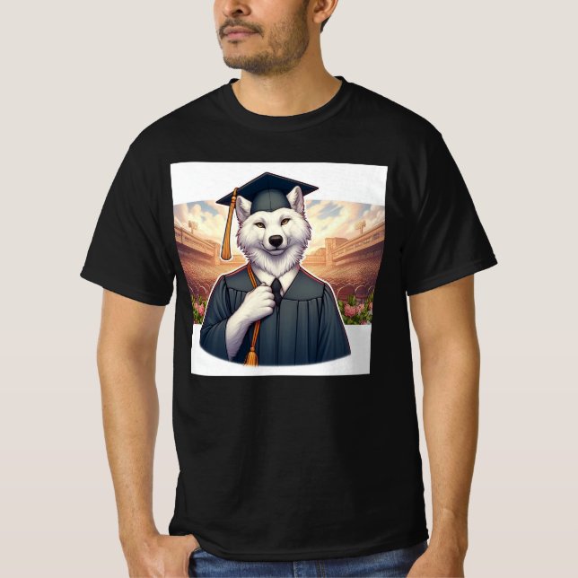 Abschluss Wolf T-Shirt (Vorderseite)