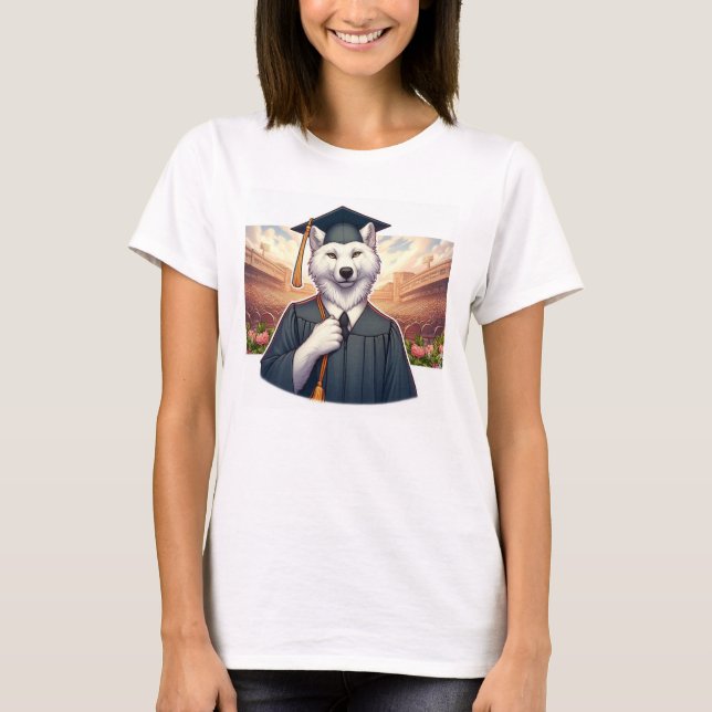 Abschluss Wolf T-Shirt (Vorderseite)