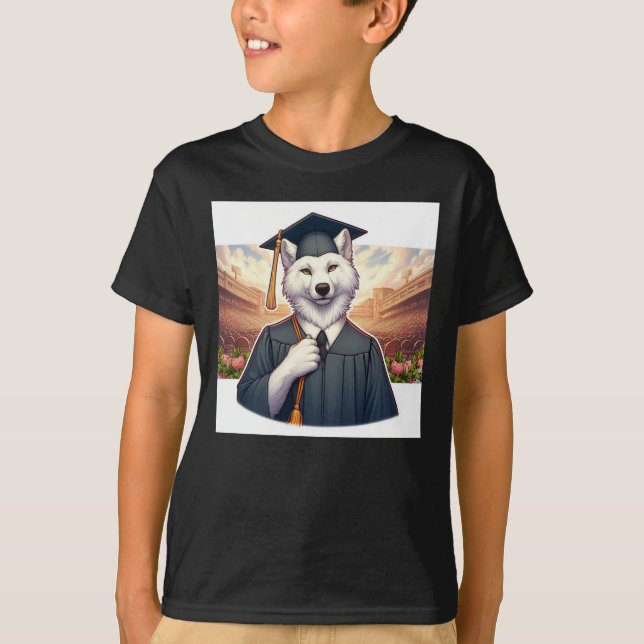 Abschluss Wolf T-Shirt (Vorderseite)