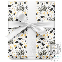 Abschluss Wrapping Paper Geschenkpapier