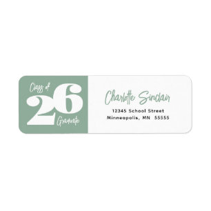 Abschlussadresse des Jahrgangs 26