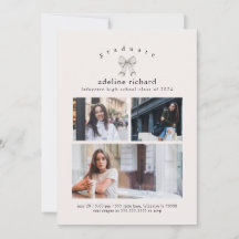 Abschlussankündigung mit Coquette-Schleife