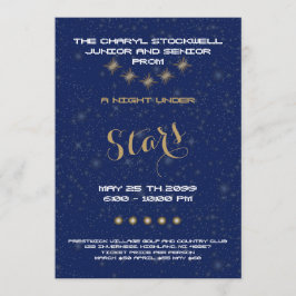 Abschlussball-älteres Jüngeres, Nacht unter Einladung