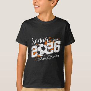 Abschlussball des älteren Bruders Cl von 2026 Fußb T-Shirt