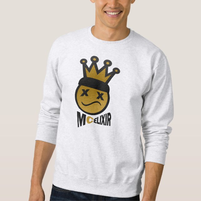Abschlussball-König Signature Logo - Goldie Sweatshirt (Vorderseite)