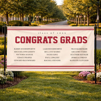 Abschlussbanner der Neighborhood High School Banner