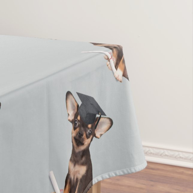 AbschlussChihuahuahund Tischdecke (Beispiel)