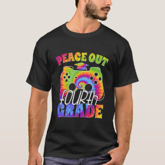 Abschlussdekoration 4. Klasse Peace Out Vierte Kla T-Shirt