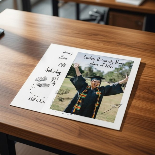 Abschlusseinladung der modernen Klasse 2026 Einladung (Von Creator hochgeladen)