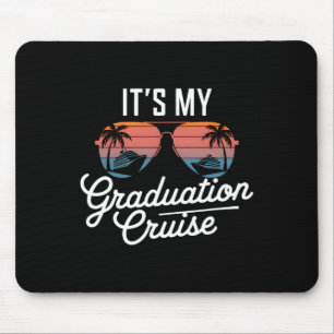 Abschlussfahrt Kreuzfahrt Absolvent Senior Urlaub Mousepad
