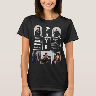 Abschlussfeier 5 Foto-Feier Absolventenvorlage T-Shirt