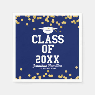 Abschlussfeier Blue Klasse 2021 Serviette