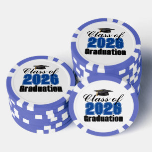 Abschlussfeier der Blue Class von 2026 Pokerchips