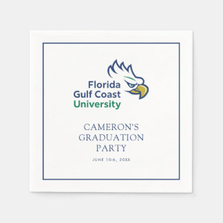 Abschlussfeier der Florida Gulf Coast University Serviette