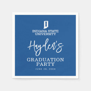 Abschlussfeier der Indiana State University Serviette