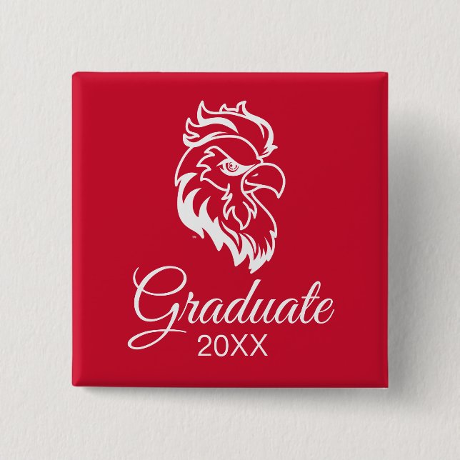 Abschlussfeier der Jacksonville State University Button (Vorderseite)