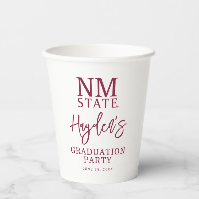 Abschlussfeier der New Mexico State University Pappbecher (Vorderseite)