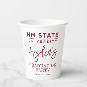 Abschlussfeier der New Mexico State University Pappbecher