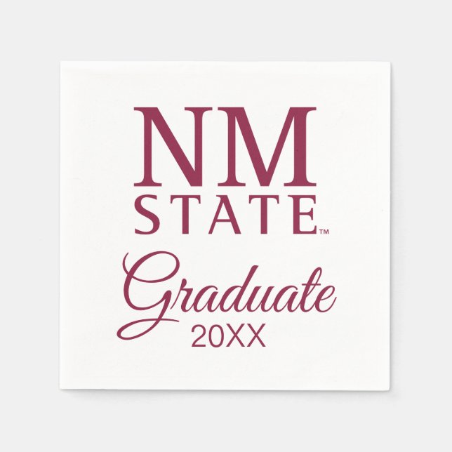 Abschlussfeier der New Mexico State University Serviette (Vorderseite)