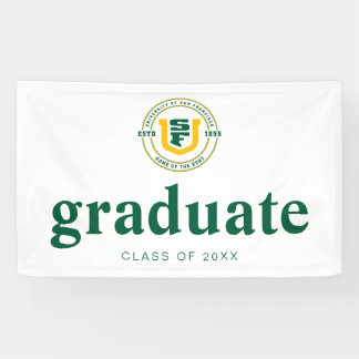 Abschlussfeier der Universität von San Francisco Banner