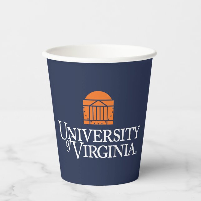 Abschlussfeier der University of Virginia Pappbecher (Vorderseite)