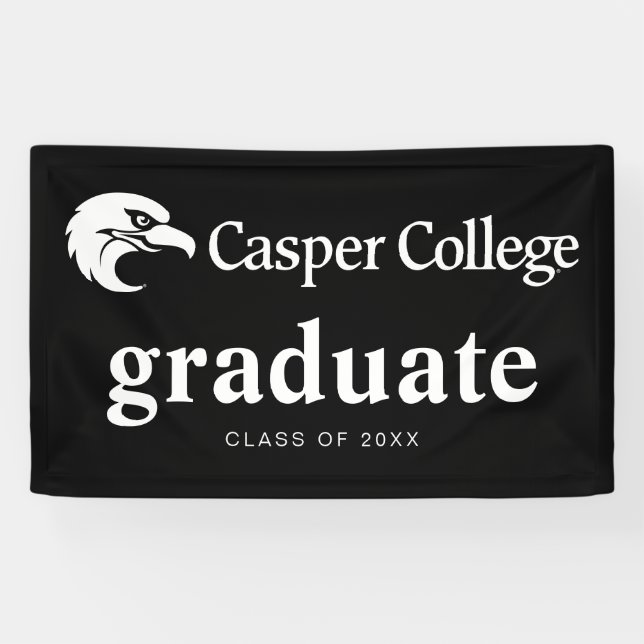 Abschlussfeier des Casper College Banner (Horizontal)